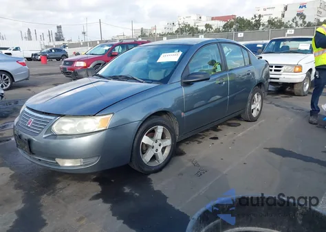 2006 Saturn Ion 3 из США, поврежденный, VIN 1G8AL55F06Z180598